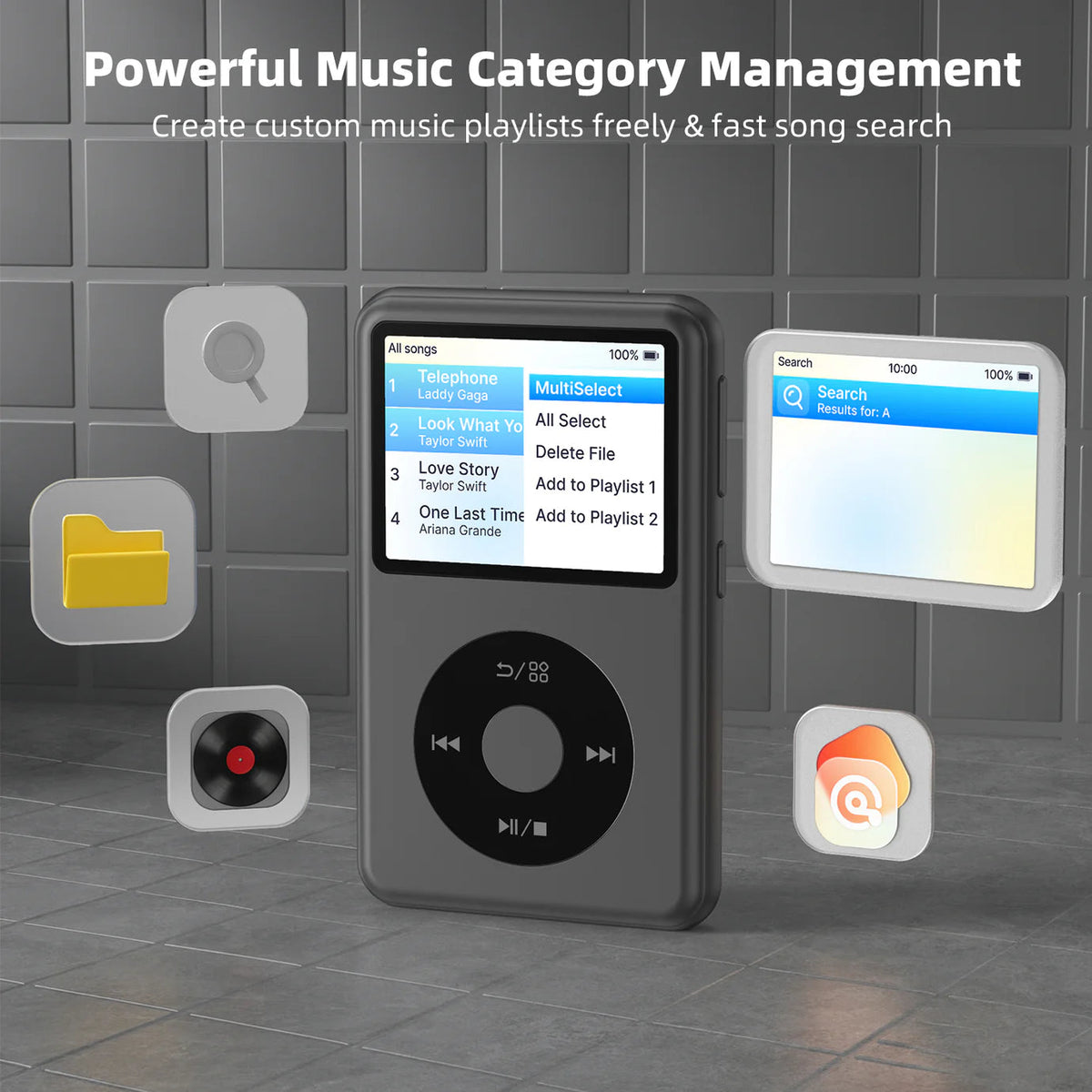 🌟 Portable MP3 player 🌟