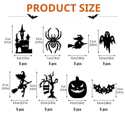 Halloween LED Silhouette Wall Lights