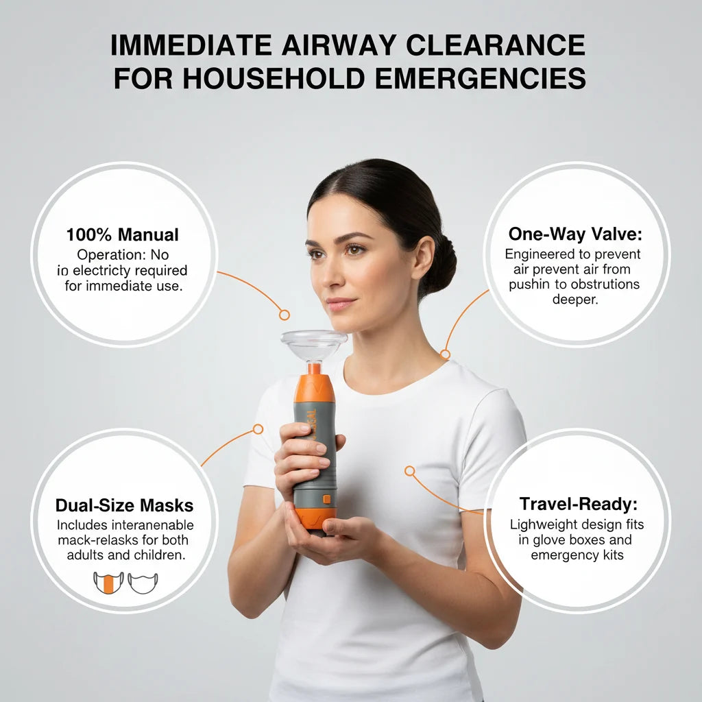 🌟 Portable One-Button Anti-Choking Device 🌟